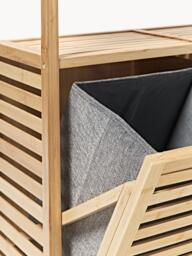 Bamboo Bathroom Shelf Kit with Laundry Baskets - thumbnail 6