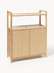 Bamboo Bathroom Shelf Kit with Laundry Baskets - thumbnail 4
