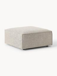 Linen Blend Ottoman Lennon - thumbnail 1