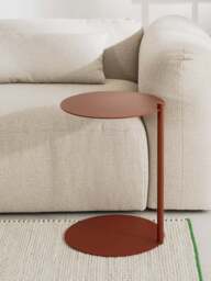 Round Metal Side Table Ande - thumbnail 2
