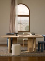 Oak Wood Dining Table Jolka, in various sizes - thumbnail 8