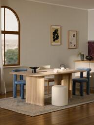 Oak Wood Dining Table Jolka, in various sizes - thumbnail 2