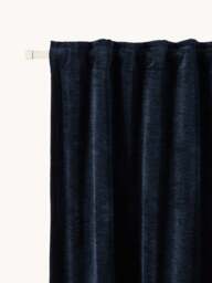 Blackout Multi-Band Curtains Sandra, Set of 2, W 130 cm - thumbnail 1