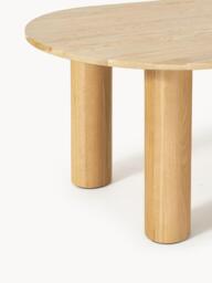 Oval Oak Wood Dining Table Dunia, in various sizes - thumbnail 6