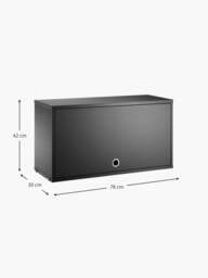 Cabinet String System with Flip Door, W 78 x D 30 cm - thumbnail 2
