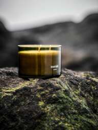 Scented Three-Wick Candle Oud Leaf (Geranium, Rose, Sandalwood) - thumbnail 6