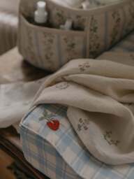 Cotton Changing Mat Sky Blue - thumbnail 3