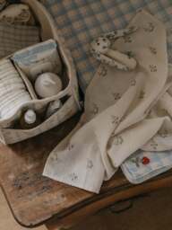Cotton Changing Mat Sky Blue - thumbnail 4