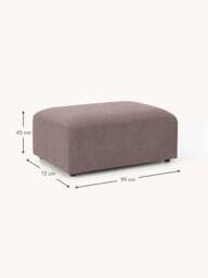 Ottoman Melva, W 99 x D 72 cm - thumbnail 7