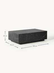 Marble Effect Coffee Table Lesley - thumbnail 6