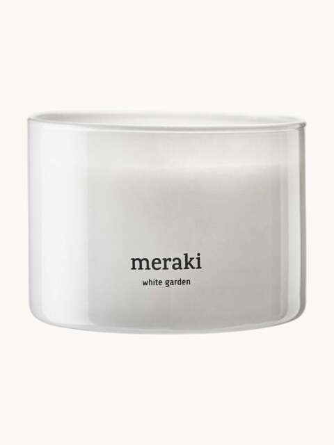 Scented Three-Wick Candle White Garden (Rose, Cyclamen, Cedarwood) - image 1