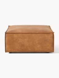 Leather Ottoman Lennon - thumbnail 3