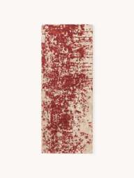 Hand-Woven Wool Runner Cynthia with Abstract Pattern - thumbnail 1