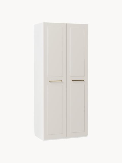 Modular Hinged Door Wardrobe Charlotte, 100 cm Wide, in various sizes