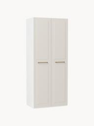 Modular Hinged Door Wardrobe Charlotte, 100 cm Wide, in various sizes