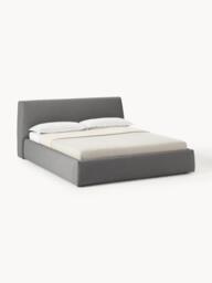 Upholstered Bed Cloud with Storage Space