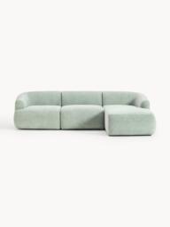 Modular Bouclé Sofa Sofia (3-seater) - thumbnail 1