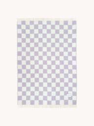 Wool Blanket Checkerboard with Checked Pattern - thumbnail 2