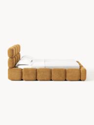 Upholstered Teddy Bouclé Bed Tayla - thumbnail 3