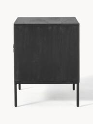 Mango Wood Bedside Table June with Drawers - thumbnail 5