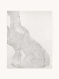 Hand-Painted Canvas Art White Sculpture 1 - thumbnail 1