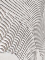 Hand-Painted Canvas Art White Sculpture 1 - thumbnail 3