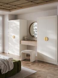Modular Hinged Door Wardrobe Denise, 100 cm Wide, in various sizes - thumbnail 2