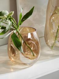 Mouth-Blown Glass Vase Luster, H 17 cm - thumbnail 5