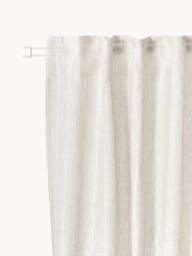Sheer Curtains Birch with Hidden Tab Top, Set of 2, W 130 cm