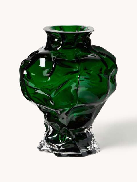Mouth-Blown Glass Vase Ammonit, H 30 cm - image 1