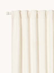 Opaque Multi-Band Curtains Karlin, Set of 2, W 135 cm - thumbnail 1