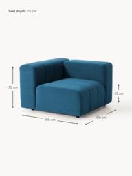 Velvet Corner Module Lena - thumbnail 2
