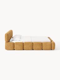 Upholstered Teddy Bouclé Bed Tayla - thumbnail 5
