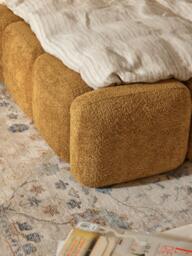 Upholstered Teddy Bouclé Bed Tayla - thumbnail 6