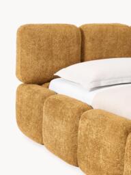 Upholstered Teddy Bouclé Bed Tayla - thumbnail 8