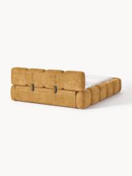 Upholstered Teddy Bouclé Bed Tayla - thumbnail 7