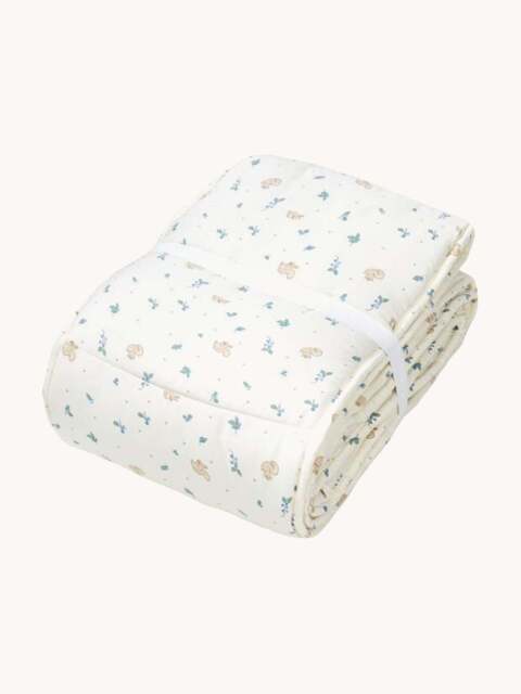 Organic Cotton Cot Bumper Blueberries - image 1