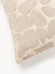 Bouclé and Chenille Cushion Cover Nenda - thumbnail 2