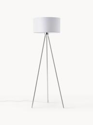 Tripod Floor Lamp Cella with Fabric Lampshade