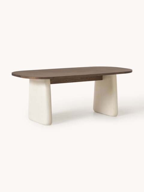 Oval Oak Wood Dining Table Dune, in various sizes - image 1