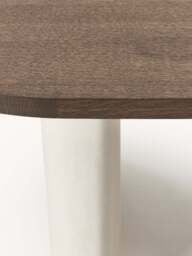 Oval Oak Wood Dining Table Dune, in various sizes - thumbnail 5