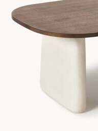Oval Oak Wood Dining Table Dune, in various sizes - thumbnail 4