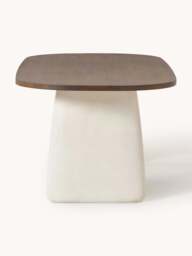 Oval Oak Wood Dining Table Dune, in various sizes - thumbnail 3