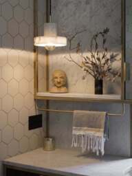 Dimmable LED Pendant Light Stone - thumbnail 4