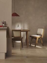 Upholstered Wooden Dining Chair Sissi - thumbnail 2