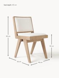 Upholstered Wooden Dining Chair Sissi - thumbnail 9