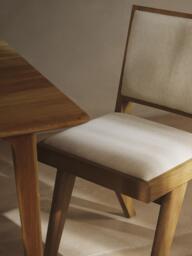 Upholstered Wooden Dining Chair Sissi - thumbnail 4