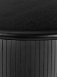 Round Dining Table Nelly with Groove Structure, in various sizes - thumbnail 2