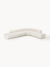 Modular Bouclé Corner Sofa Sofia (4-seater) - thumbnail 3