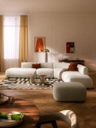 Modular Bouclé Corner Sofa Sofia (4-seater) - thumbnail 2